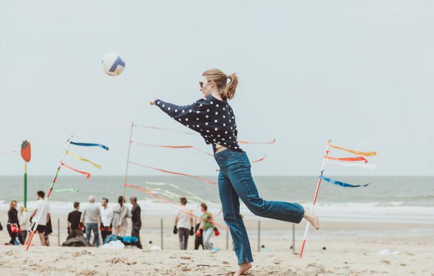 beach volleybal huren toernooi kijkduin veld