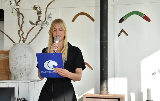 soort pubquiz in Kijkduin